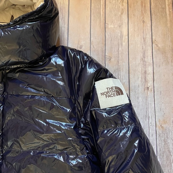The North Face Men’s Brown Label Ripstop Down Parka In Aviator Navy - Picture 3 of 12